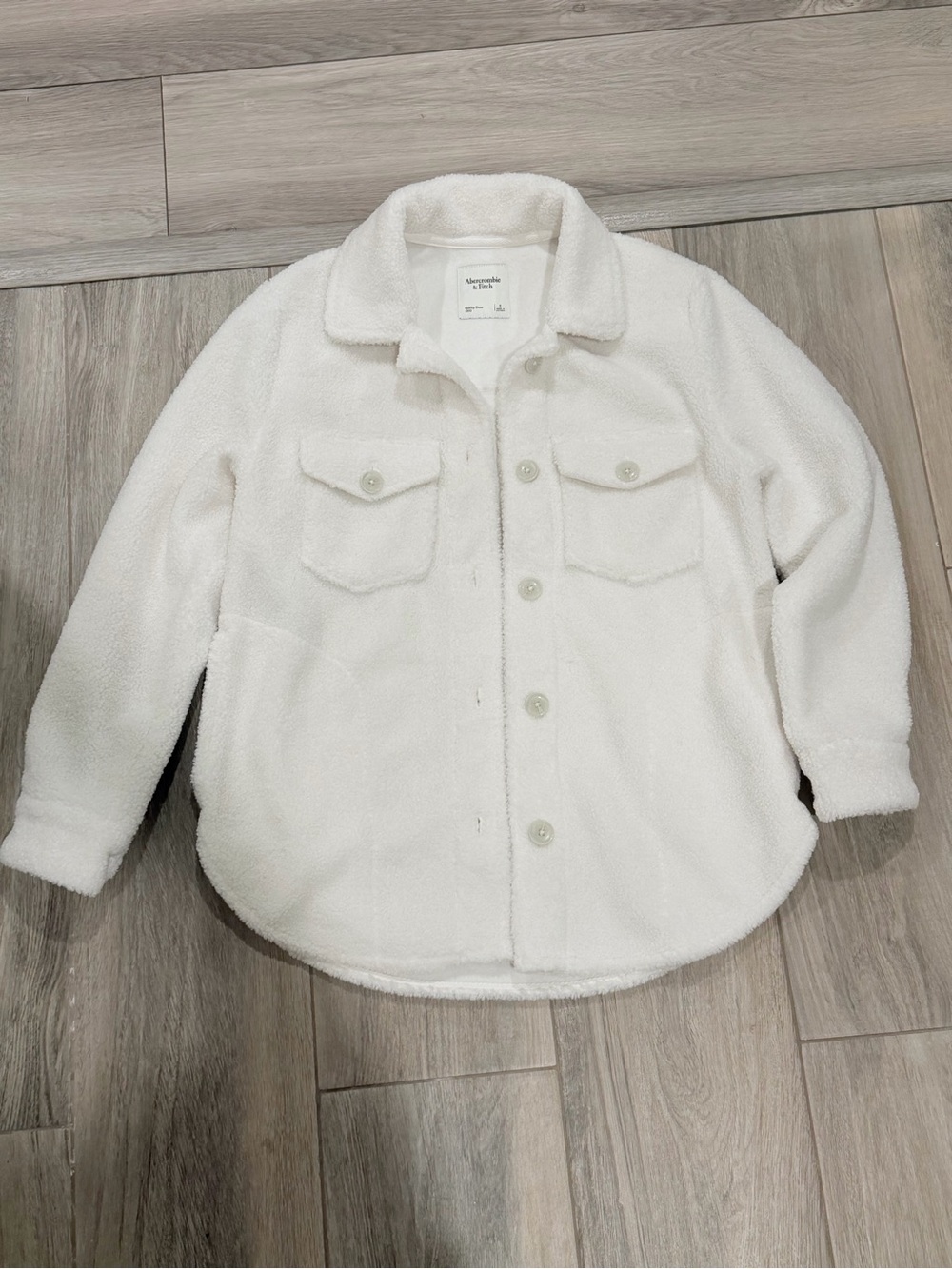 Abercrombie & Fitch Sherpa Shacket